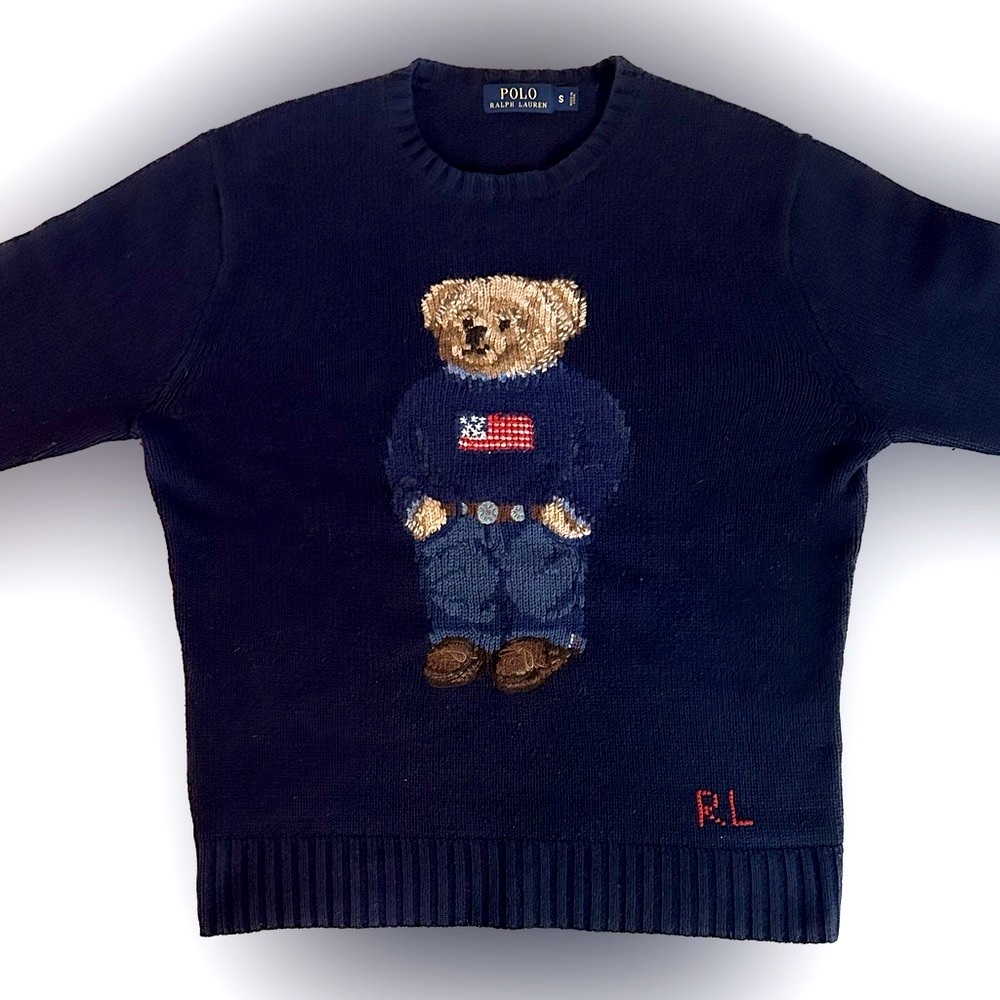 Polo Ralph Lauren Flag Bear Sweater